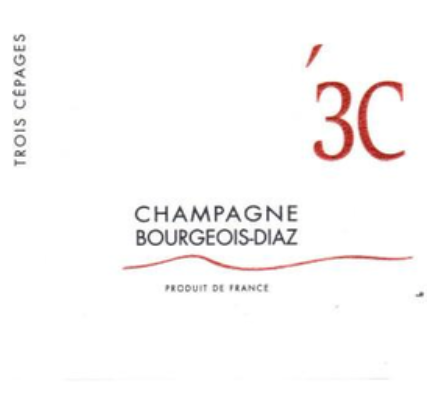 Bourgeois-Diaz, Champagne Extra Brut Cuvée 3C