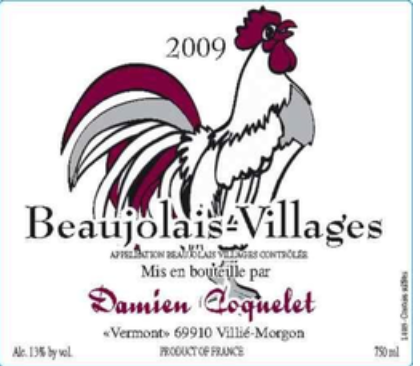 Damien Coquelet, Beaujolais-Villages 2018